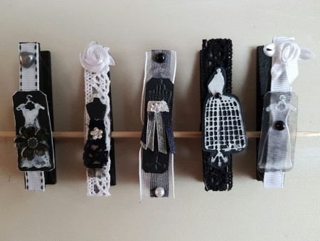 Kit Pinces à linge noires